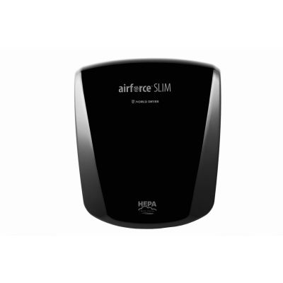 World Dryer Airforce Slim Hand Dryer - Black