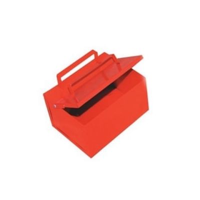 Cigarette Safety Collecting Bin in Red
