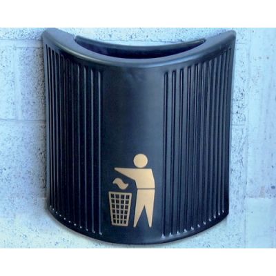 The Avon Open-Topped Bin 24 Litre (Wall or Post Mounted)