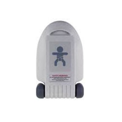 Baby Point Compact Vertical Changing Unit Grey Fleck Wall Mounted