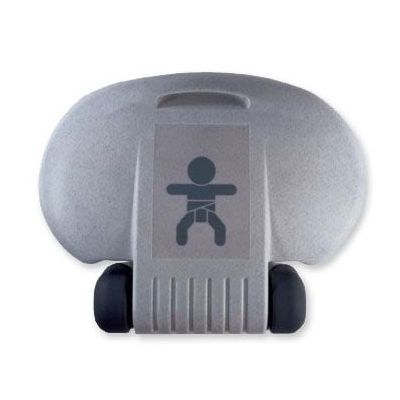 Baby Point Compact Horizontal Changing Unit Grey Fleck Wall Mounted