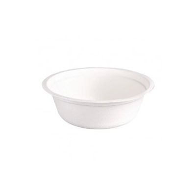 12oz Bagasse Paper Bowl - Compostable (Case of 500)