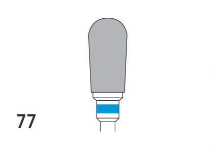 Acrylic Trimmers - Tungsten Carbide Cross Cut Standard HP 77 60 