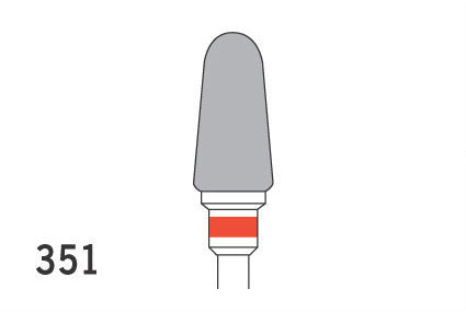 Acrylic Trimmers - Tungsten Carbide Cross Cut Fine HP 351 60 