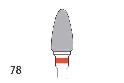 Acrylic Trimmers - Tungsten Carbide Cross Cut Fine HP 78 60 