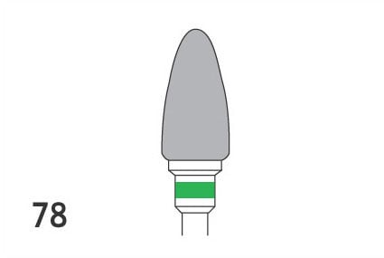 Acrylic Trimmers - Tungsten Carbide Plain Cut Coarse HP 78 060 