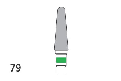 Acrylic Trimmers - Tungsten Carbide Plain Cut Coarse HP 79 045 