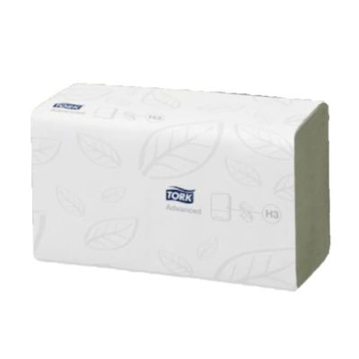 Tork Advanced Single Fold Hand Towels H3 2ply for Z & C Fold Systems
