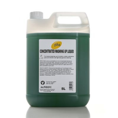 PHS Concentrated Washing Up Liquid 5L (Case of 2)