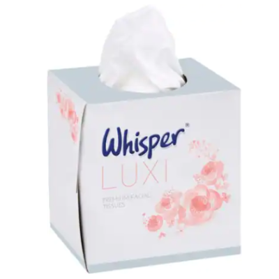 White Cubed Tissue 2ply (Case of 24)