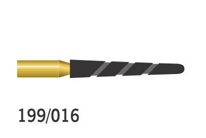 Gold Twister Burs Round End Taper FG Coarse 199/016 