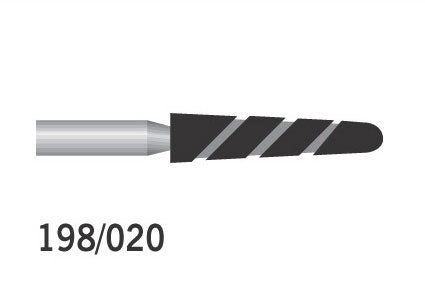 Twister Burs Round End Taper FG Diamond 198 544 020 X/Coarse Extra Coarse 198-020SXC (S856) 