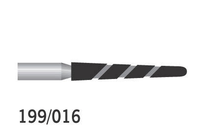 Twister Burs Round End Taper FG 199 544 016 X/Coarse Extra Coarse 199-016SXC (S850) 