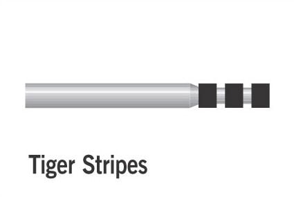Diamond Burs Tiger Stripe FG 0.5mm 552-021M (834) 