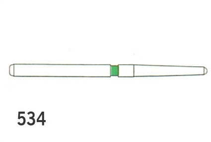Diamendo Burs FG Coarse 534 25mm (2) 