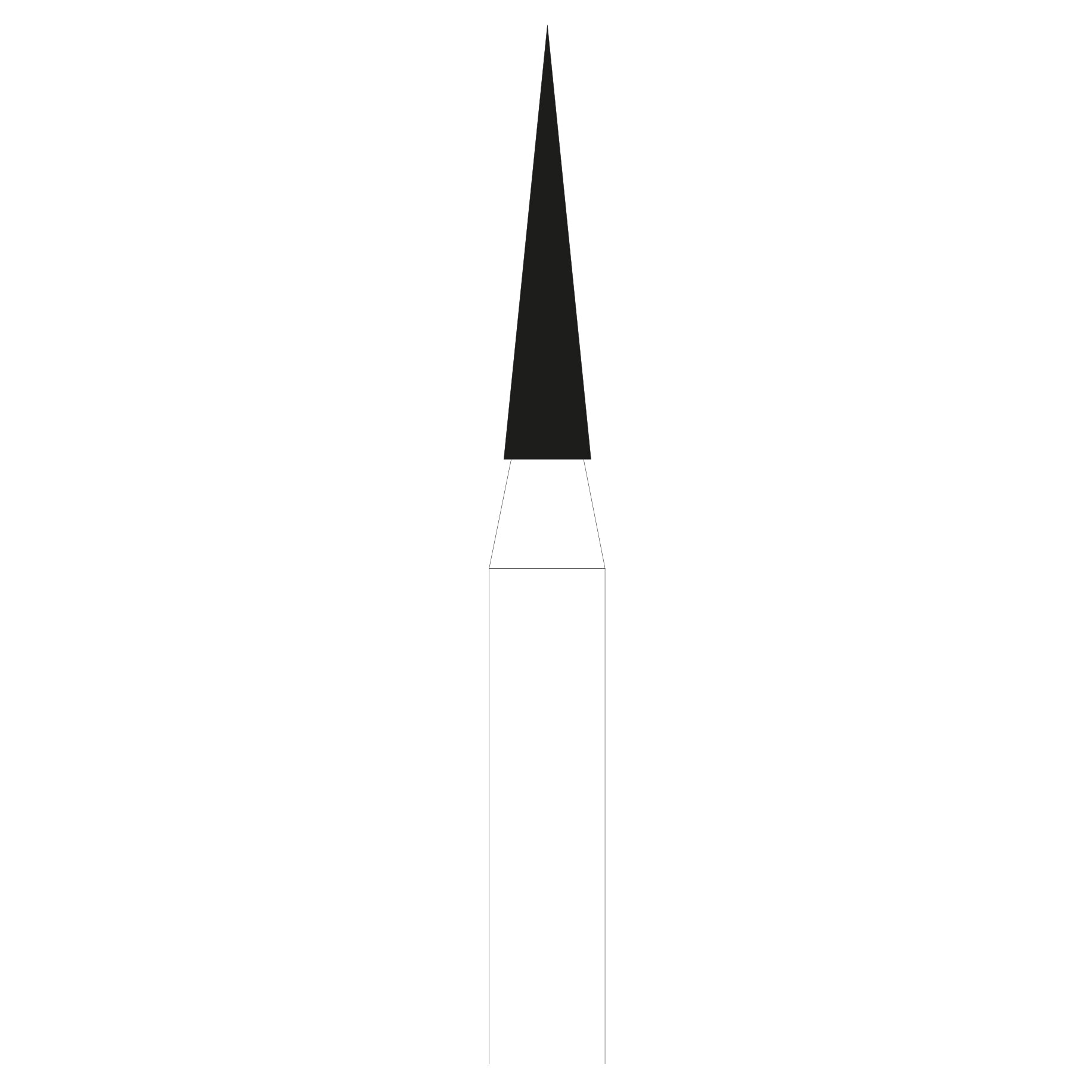 Jet Diamond Mitred Cone FG 852 Fine 012 
