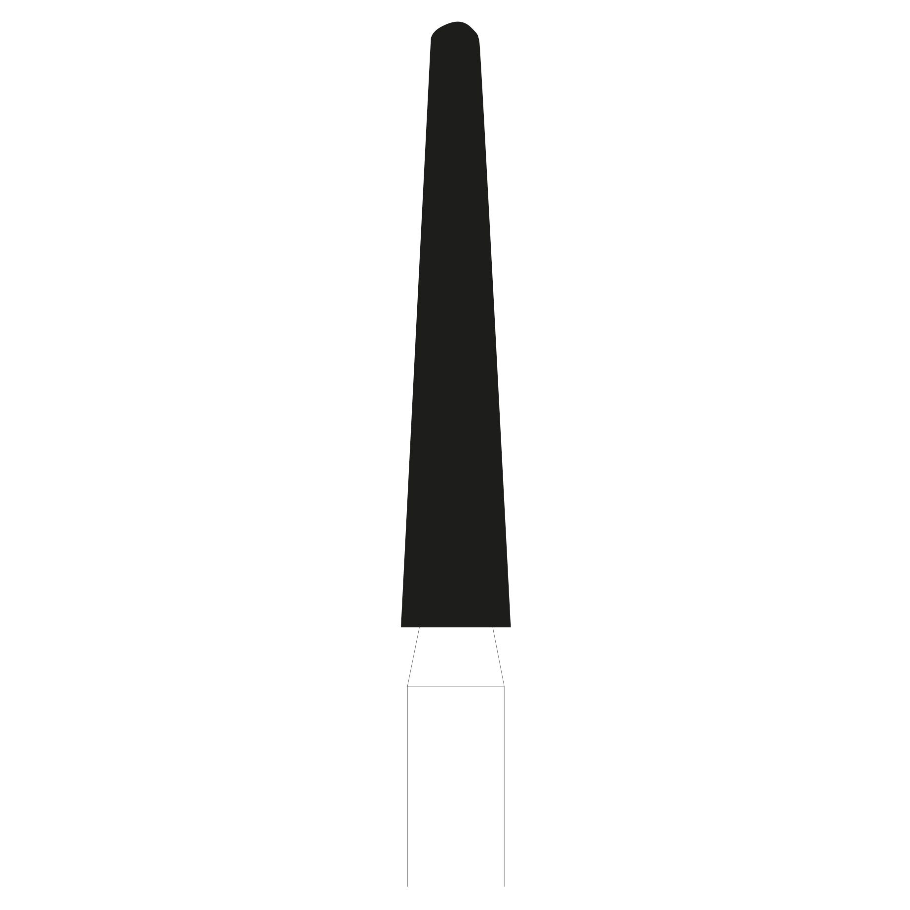 Jet Diamond Round End Taper FG 850 SC 018 