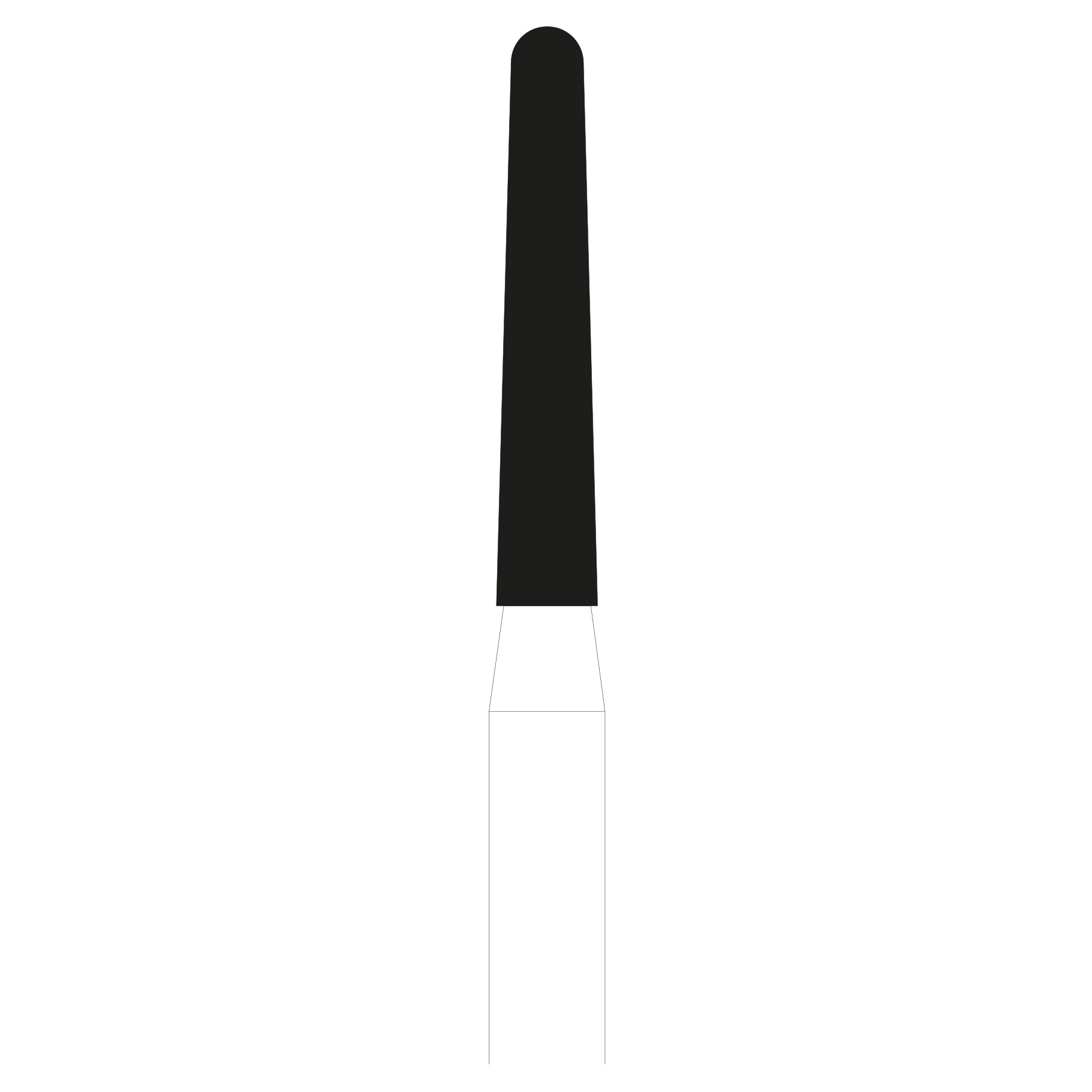 Jet Diamond Round End Taper FG 856 SC 014 