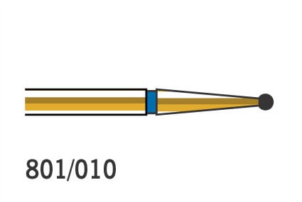 Diamond Burs Round FG 801 ML 010 