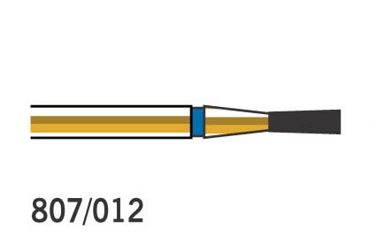 Diamond Burs Inverted Cone FG 807 ML 012 3.5 