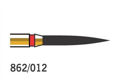 Diamond Burs Flame FG 862 F 012 8 