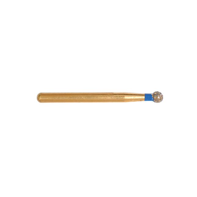 Gold Diamond Burs Round FG Medium 001/018 