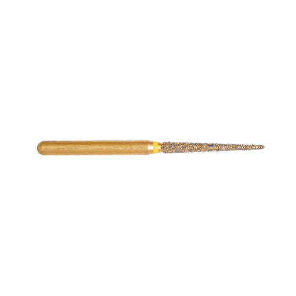 Gold Diamond Burs Tapered Point FG Extra Fine 167/012 
