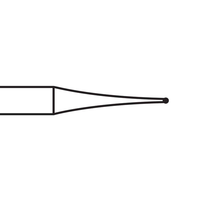 Steel Burs Round RA No. 1 005 