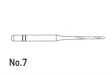 Thermafil Post Space Burs 25mm 7 15 