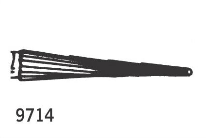 Jet TC Burs Long Tapered Trimming Fine Finishing FG 9714 014 