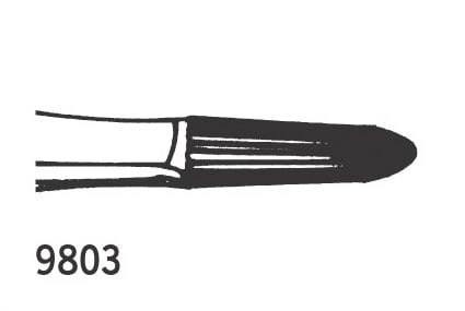 Jet TC Burs Bullet Shaped Fine Finishing FG 9803 012 
