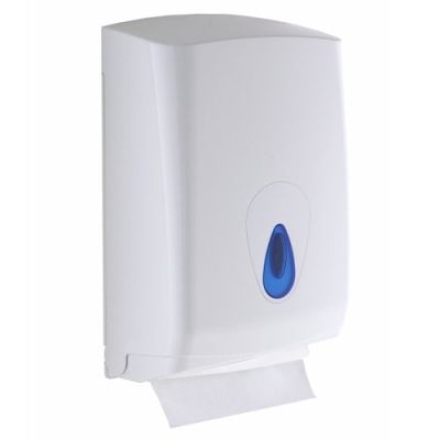 Large Modular Plastic C-fold or Multifold Paper Hand Towel Dispenser