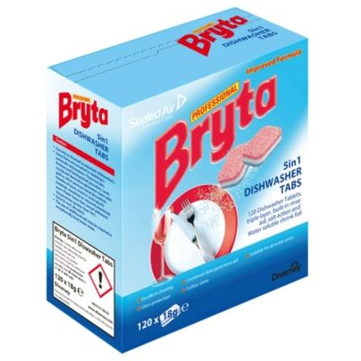 Bryta 5 in 1 Dish Wash Tablets (120 tablets)