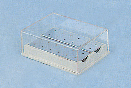 Bur Block with Lid 24 Holes RA 