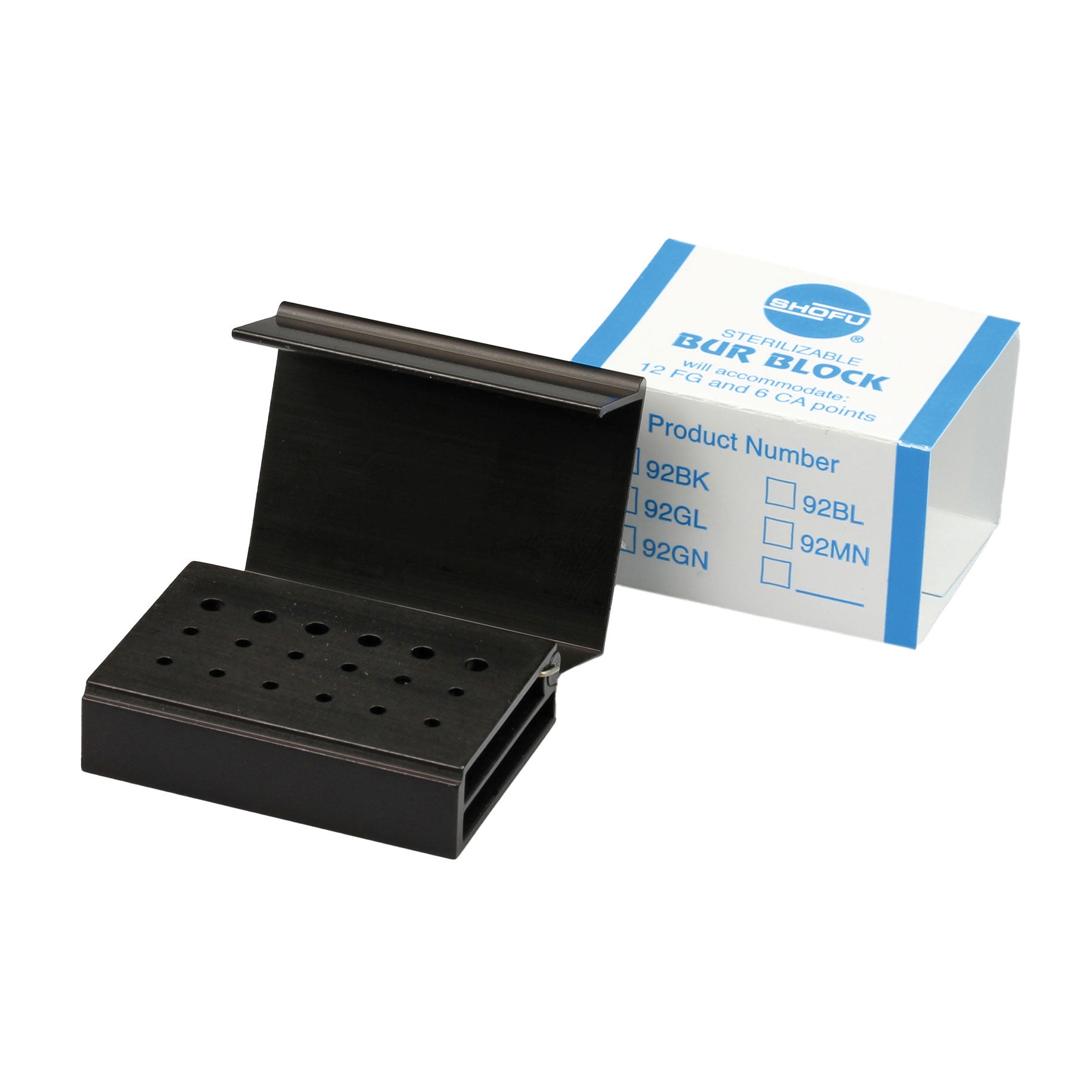 Bur Block Black 