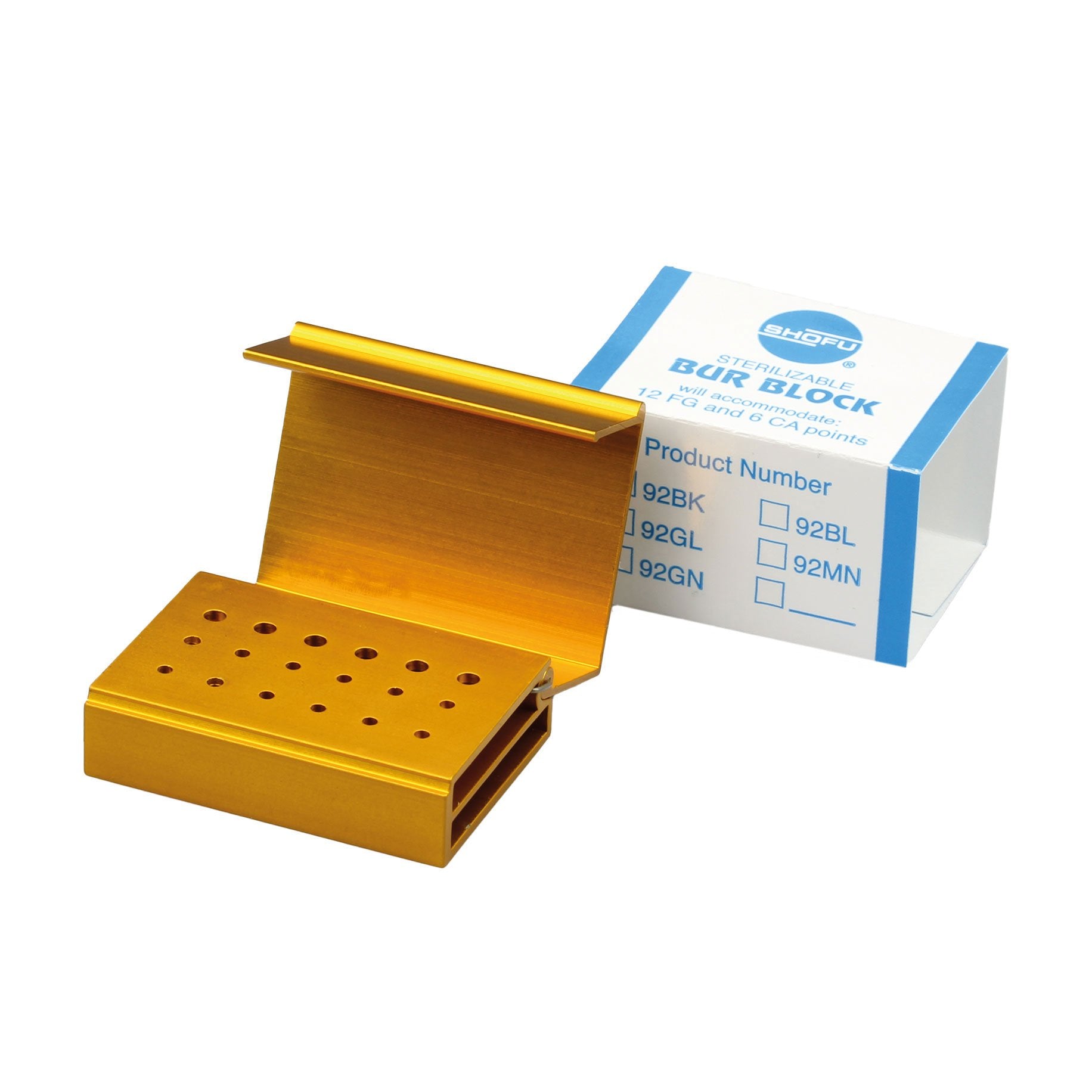 Bur Block Gold 
