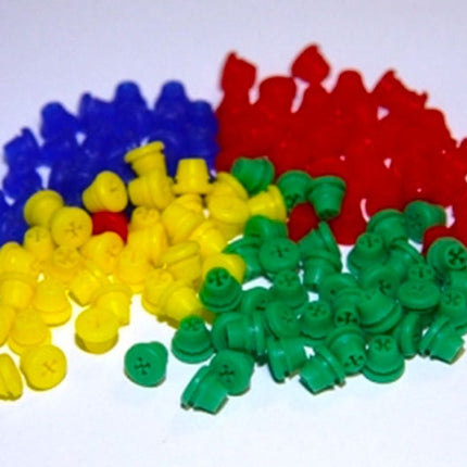 PlugIn Bur Holder Silicone Plugs Yellow 
