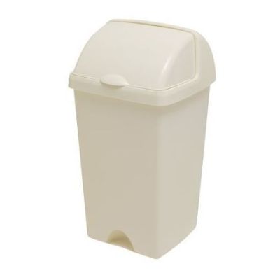 Addis 50 Litre Roll Top Bin Cream