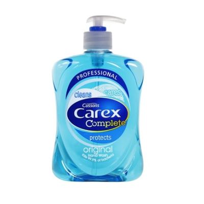 Carex Antibacterial Hand Wash 500ml Pump Bottles (Case of 6)