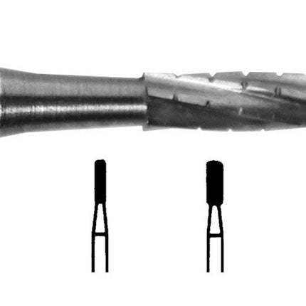 Tungsten Carbide Burs Flat Fissure Cross Cut RA 557 010 