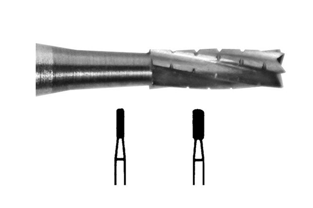 Tungsten Carbide Burs Flat Fissure Cross Cut RA 557 010 