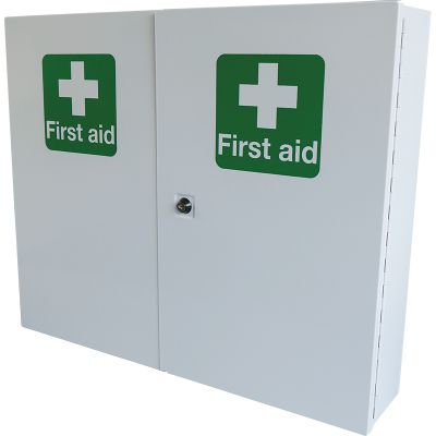 First Aid Metal Cabinet Double Door - Empty