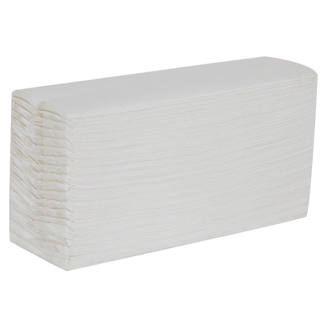 C-Fold Hand Towel 2 ply, White 