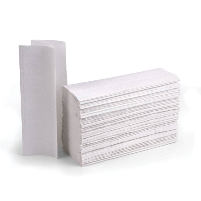 Z-Fold Hand Towel 2 ply, White 