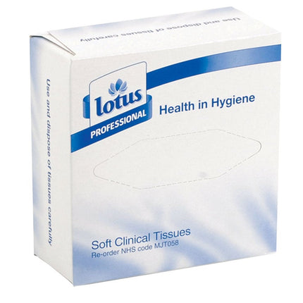 Facial Tissues Soft Clinical  (476418) - 2 ply, White 