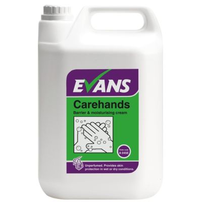 Evans Vanodine Carehands Barrier & Moisturising Cream 5 litre