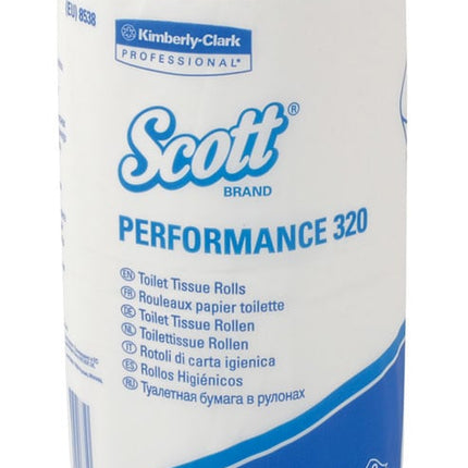 Toilet Tissue Scott 320 - 2 ply, White (8538) 