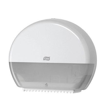 Dispenser for Tork Mini Jumbo Toilet Roll - White 