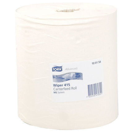 Wiper Rolls M-Tork Standard (9â€) - 1 ply, White (151131) 
