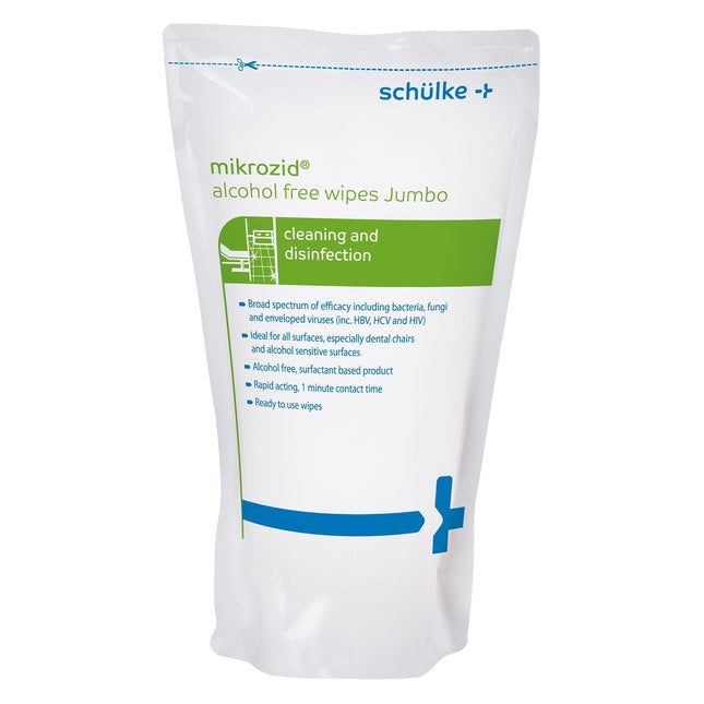 mikrozid alcohol free wipes Jumbo Refill Pack 